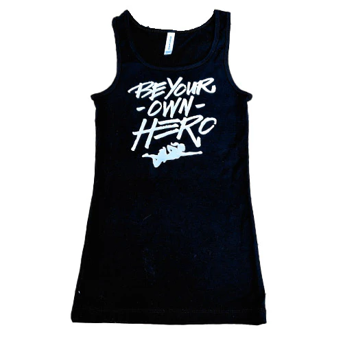 Be Your Own Hero Fitted Tank - Image 3