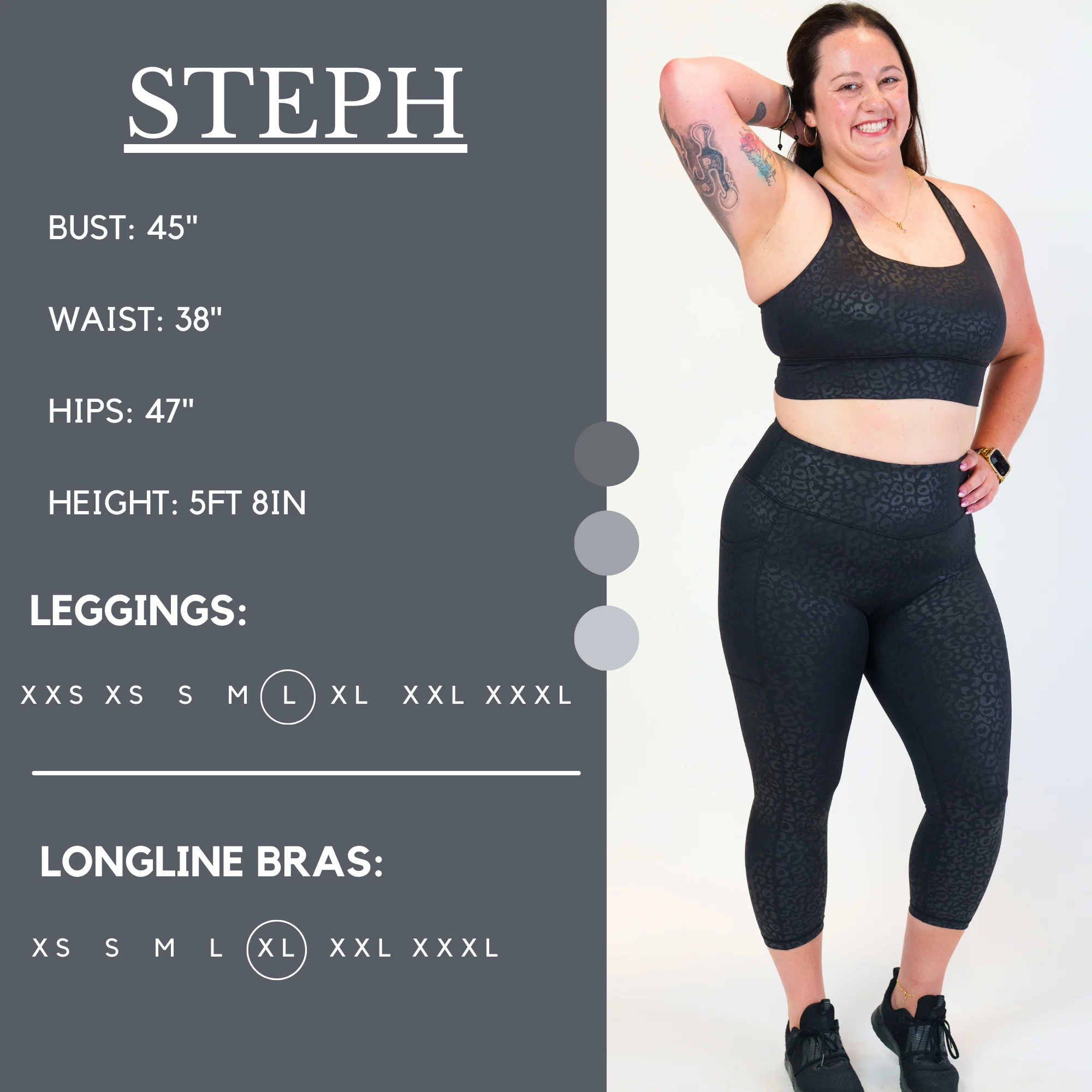Black Leopard Leggings - Image 8
