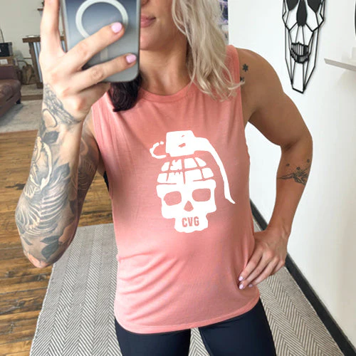 Grenade Skull Muscle Tank - Image 3