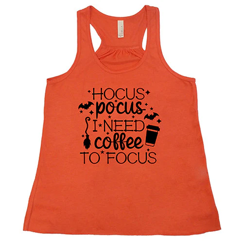 Hocus Pocus I Need Coffee To Focus Shirt - Image 6