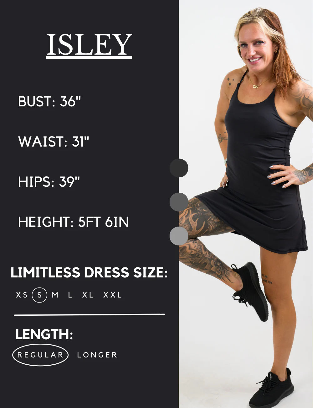 Limitless Dress | Black - Image 8