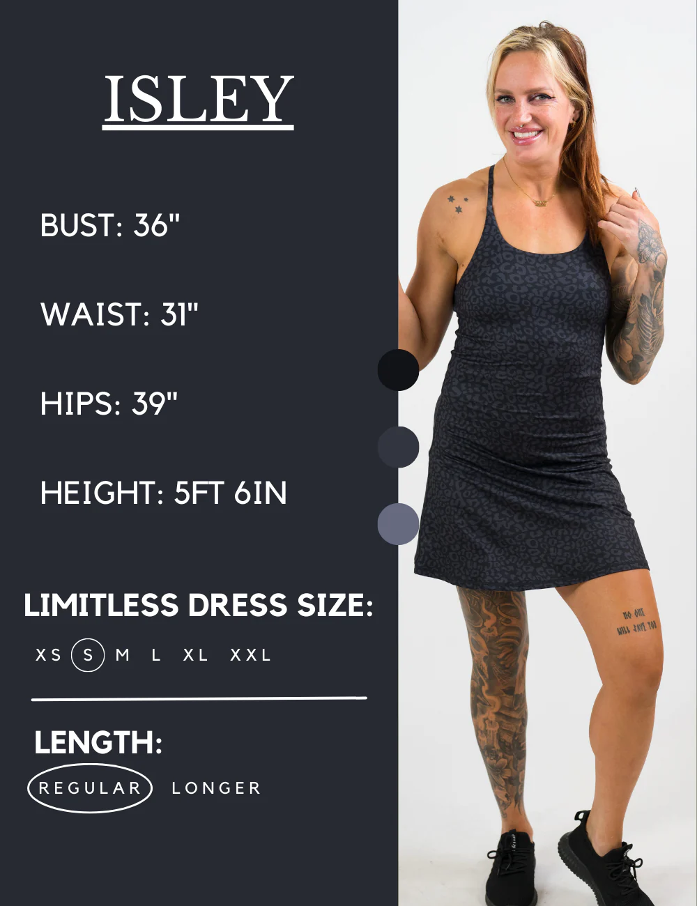 Limitless Dress | Black Leopard - Image 5