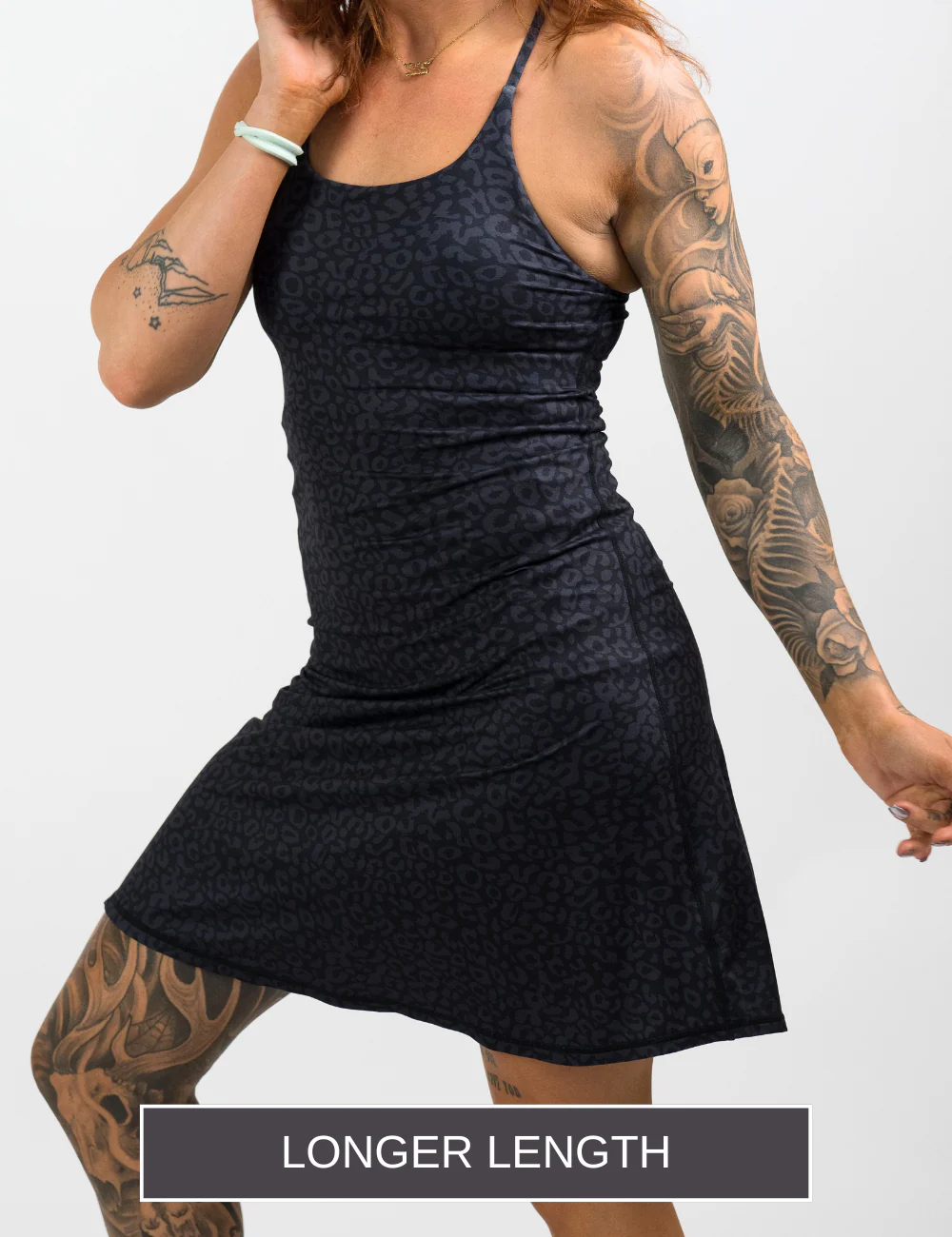 Limitless Dress | Black Leopard - Image 11