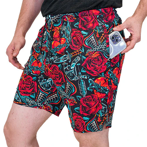 Men's Shorts | Vintage Tattoo - Image 11