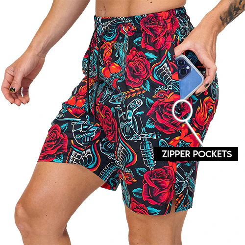Men's Shorts | Vintage Tattoo - Image 3