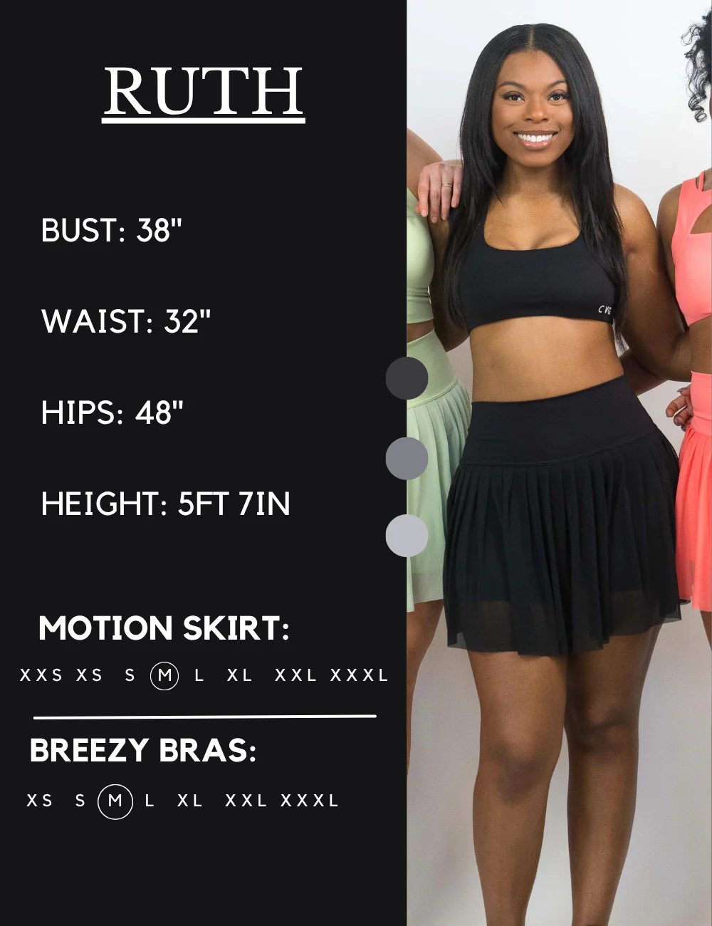 Motion Skirt | Black - Image 5