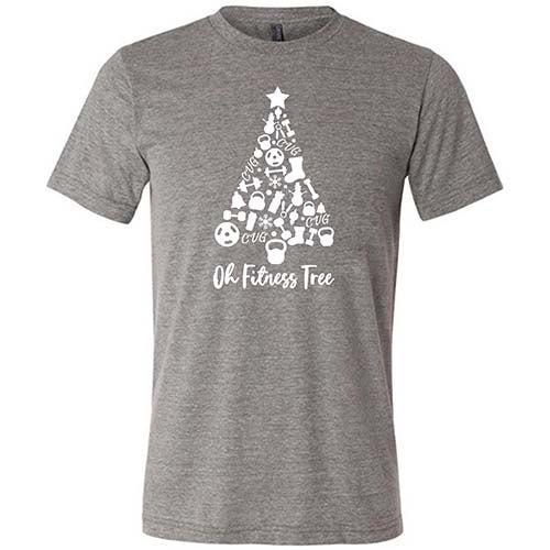 Oh Fitness Tree Shirt Unisex - Image 5