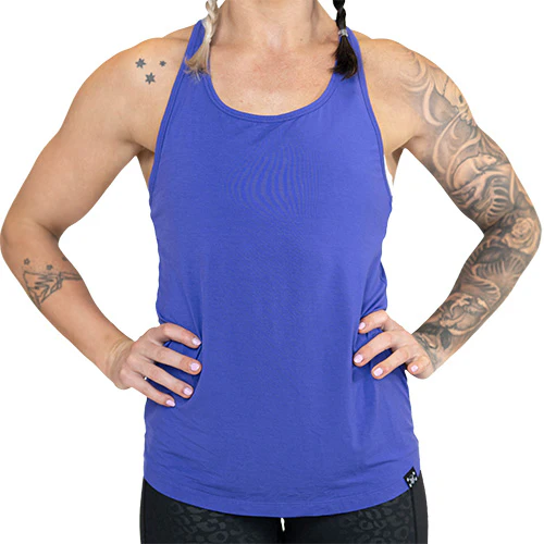 Open Back Tank | Violet - Image 3
