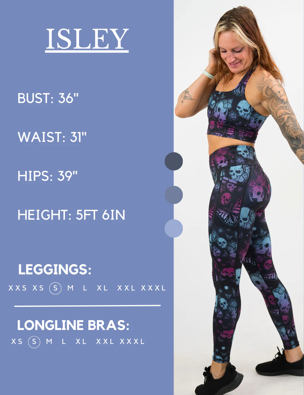 Pretty Deadly Leggings | Vibrant - Image 8
