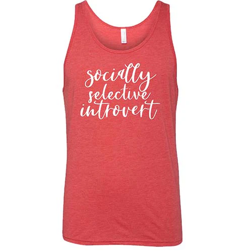 Socially Selective Introvert Shirt Unisex - Image 8