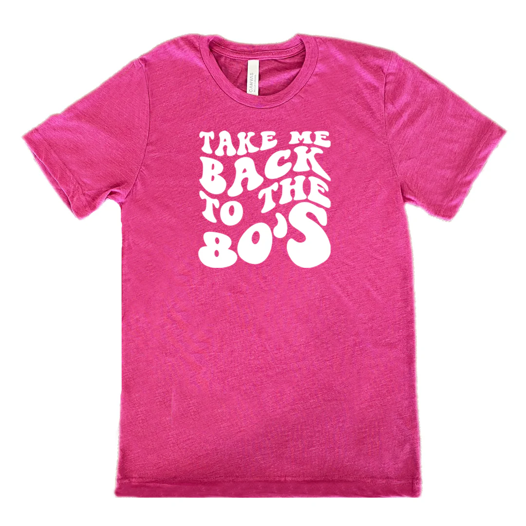Take Me Back To The 80's Shirt Unisex - Image 10