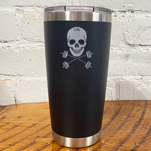 Tumbler | Skull & Barbell Crossbones - Image 3