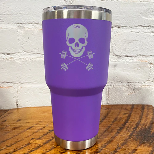Tumbler | Skull & Barbell Crossbones - Image 6